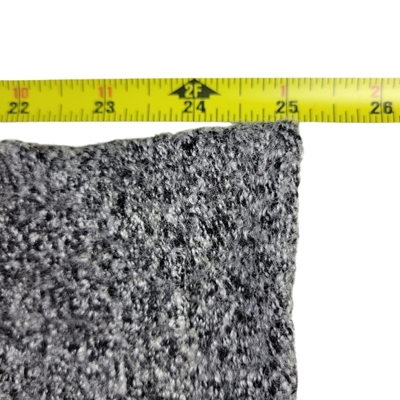 Pure J Jill Cardigan Size S Black Marled Snap Closure High Neck Pockets Longline - Picture 10 of 11